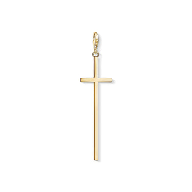 Thomas Sabo Charm-Anhänger goldenes Kreuz Y0028-413-39
